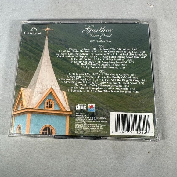 Gaither Vocal Band Bill Gaither Trio 25 Classics 2CDs Madacy Audio CD - Picture 4 of 5